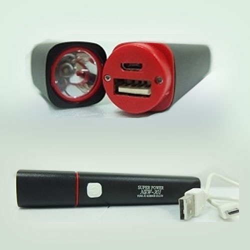 5瓦 超強光USB型手電筒 NEW-301