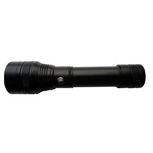 5瓦 一般/充電兩用 5段式LED手電筒 白光+黃(藍)光附磁鐵 NEW-348