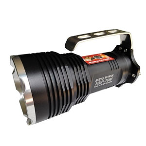 10瓦充電6段式T6 LED強力探照燈 廣角遠射 NEW-T698