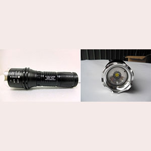 10瓦 一般/充電兩用型 6段式 T6 LED手電筒 可改變光圈大小 NEW-T612:圖片 2