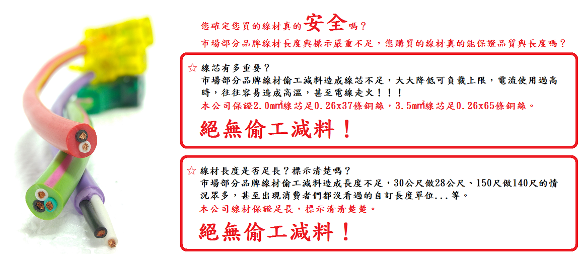 15A 3.5m㎡ x 2芯 30公分~15公尺 新安規 延長線:圖片 4