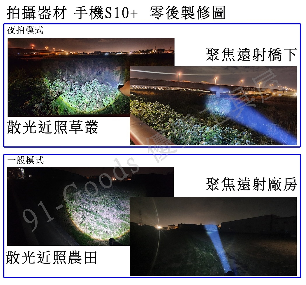 20瓦 一般/充電兩用型 6段式 XHP70 LED手電筒:圖片 6